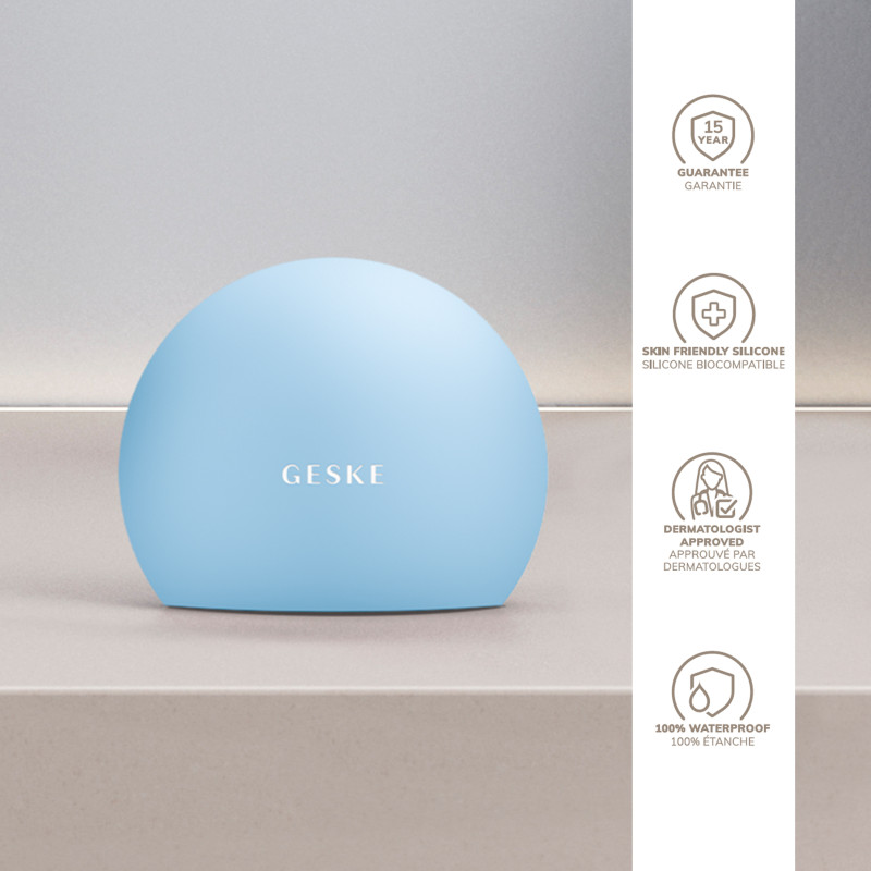Пристрій для збільшення обʼєму губ GESKE Lip Volumizer&Booster 4 в 1 Big aquamarine