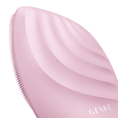 Електронна ультразвукова щітка для обличчя GESKE Sonic Facial Brush pink