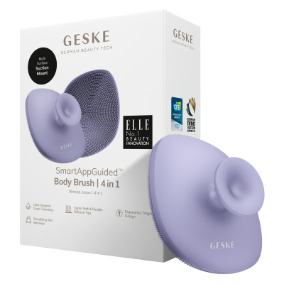 Щітка для тіла GESKE Body Brush 4 в 1 purple