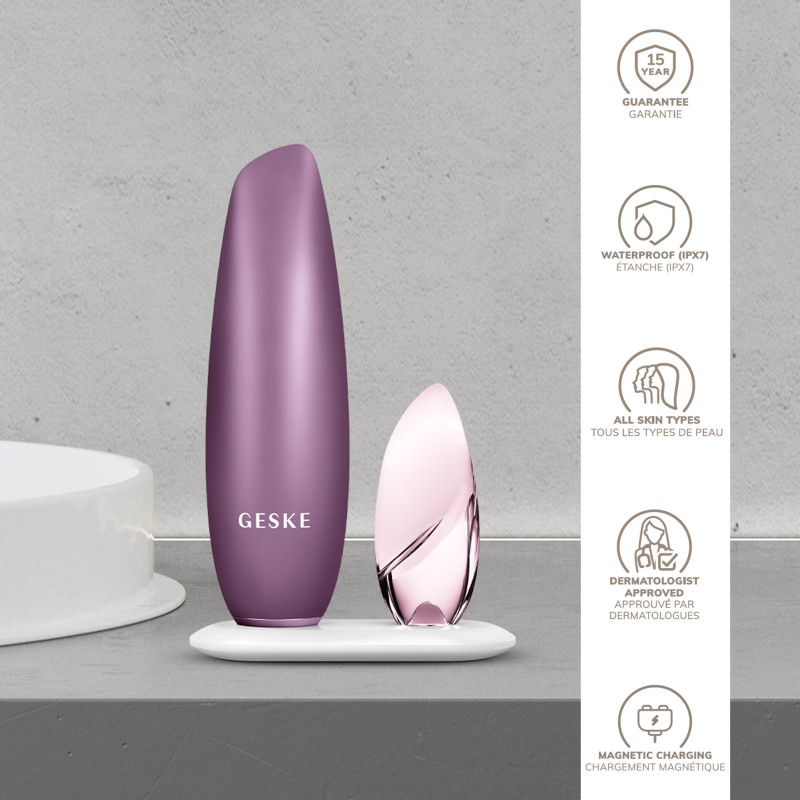 Безконтактна магнітна пілінг-маска GESKE Touchless Magnetic Peeling Mask pink