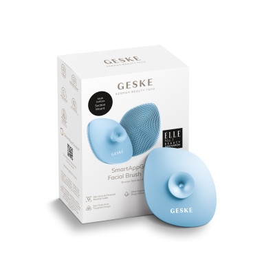 Щітка для обличчя GESKE Facial Brush з тримачем aquamarine