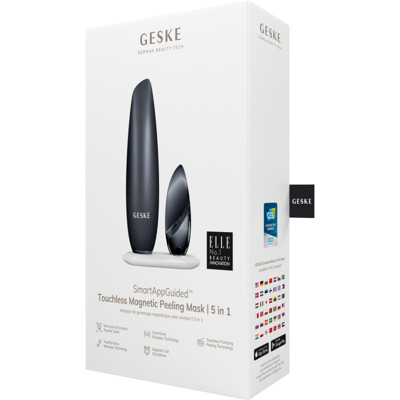 Безконтактна магнітна пілінг-маска GESKE Touchless Magnetic Peeling Mask black