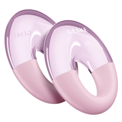 Масажер для очей GESKE Cool&Warm Eye Massager 7 в 1 pink