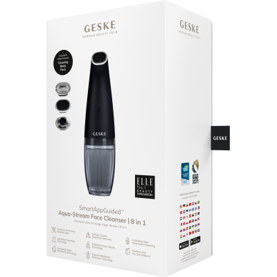 Очищуючий засіб для обличчя GESKE Aqua-Stream Face Cleanser 8 в 1 black