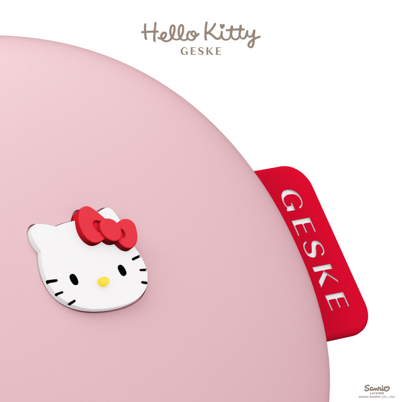 Щітка для обличчя GESKE Facial Brush 3 в 1 by Hello Kitty pink