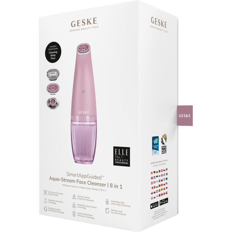Очищуючий засіб для обличчя GESKE Aqua-Stream Face Cleanser pink