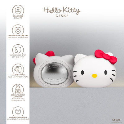 Ультразвукова маска тепло та холод GESKE Sonic Warm&Cool Mask у формі голови кота by Hello Kitty