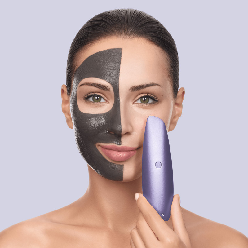 Безконтактна магнітна пілінг-маска GESKE Touchless Magnetic Peeling Mask 5 в 1 purple