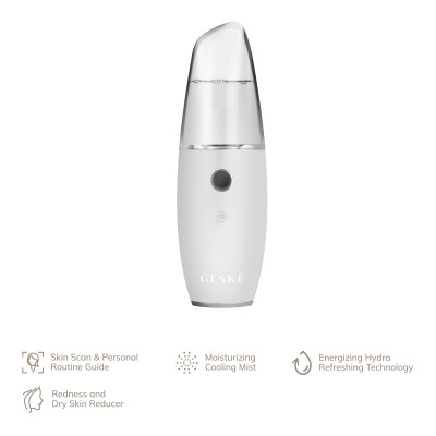 Зволожувач для шкіри обличчя GESKE Facial Hydration Refresher 4 в 1 white