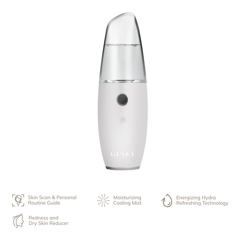 Зволожувач для шкіри обличчя GESKE Facial Hydration Refresher 4 в 1 white
