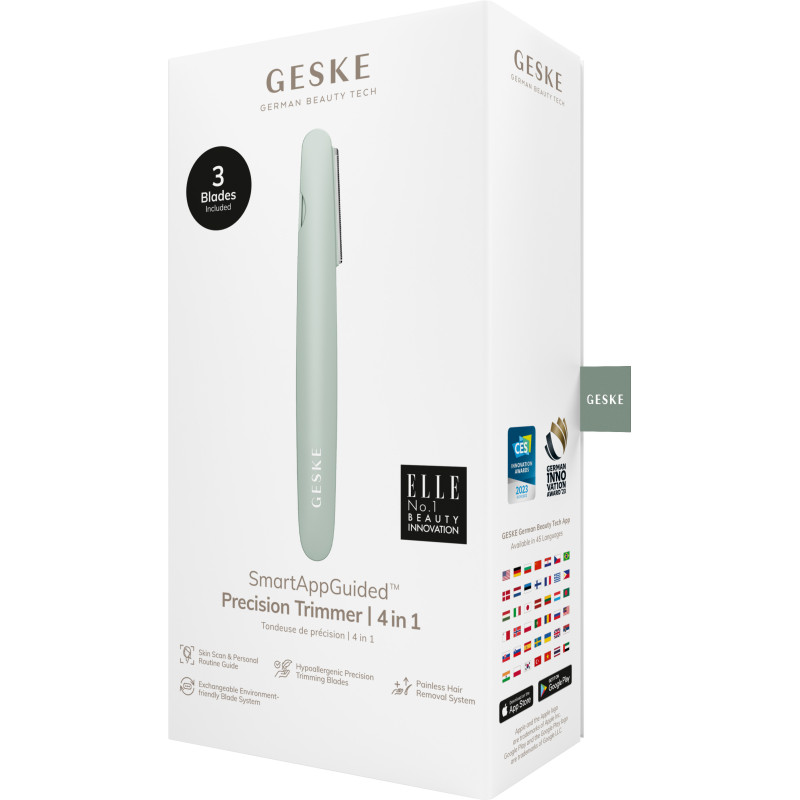 Тример GESKE Precision Trimmer 4 в 1 green