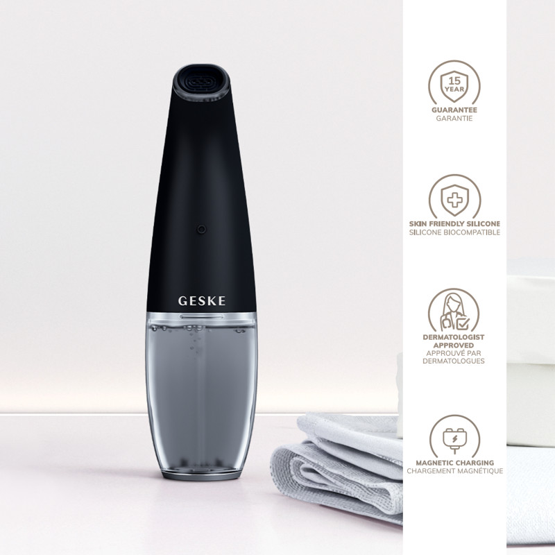 Очищуючий засіб для обличчя GESKE Aqua-Stream Face Cleanser 8 в 1 black