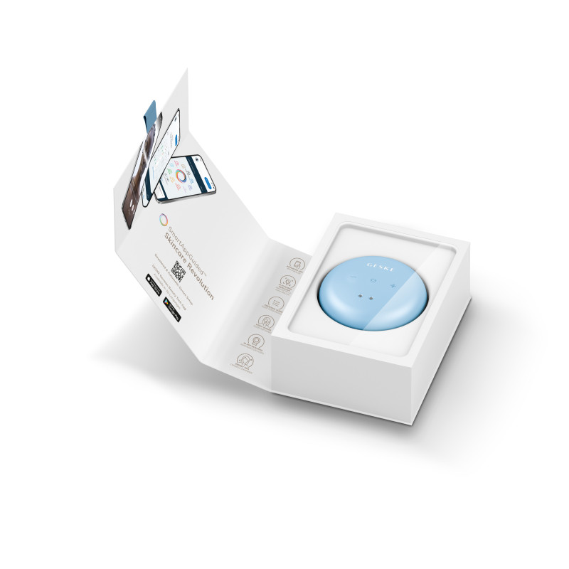 Масажер для обличчя та тіла GESKE Sonic Cool&Warm Face and Body Massager 9 в 1 aquamarine