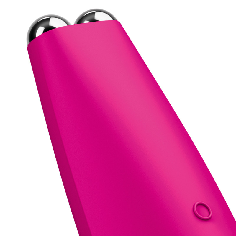 Мікрострумова ручка для підтяжки обличчя GESKE MicroCurrent Face-Lift Pen magenta
