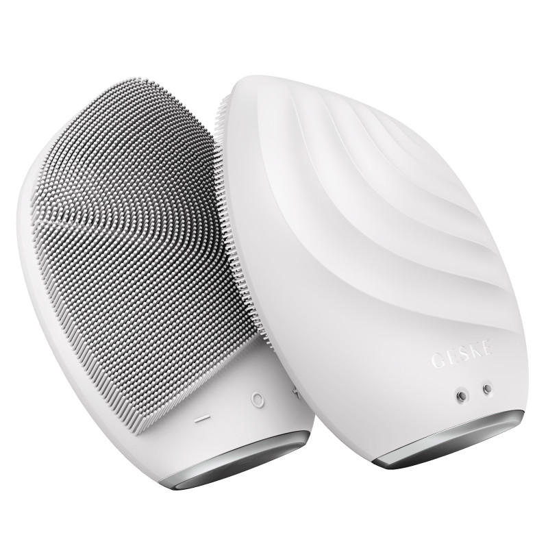 Електронна ультразвукова щітка для обличчя GESKE Sonic Facial Brush 5 в 1 white
