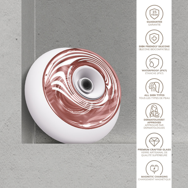 Масажер для обличчя та тіла GESKE Sonic Cool&Warm Face and Body Massager starlight
