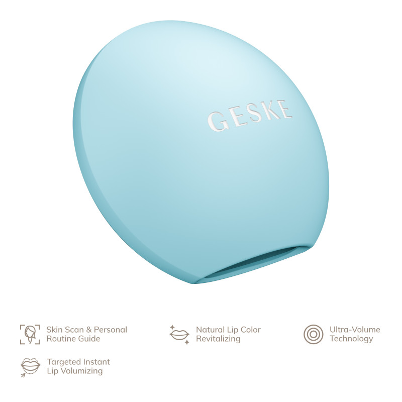 Пристрій для збільшення обʼєму губ GESKE Lip Volumizer&Booster 4 в 1 Small turquoise