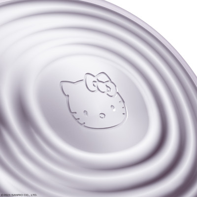 Електронна ультразвукова термощітка для обличчя GESKE Sonic Thermo Facial Brush 5 в 1 by Hello Kitty purple