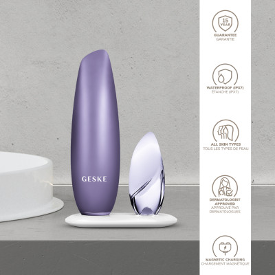 Безконтактна магнітна пілінг-маска GESKE Touchless Magnetic Peeling Mask 5 в 1 purple