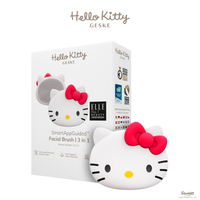 Щітка для обличчя GESKE Facial Brush 3 в 1 by Hello Kitty