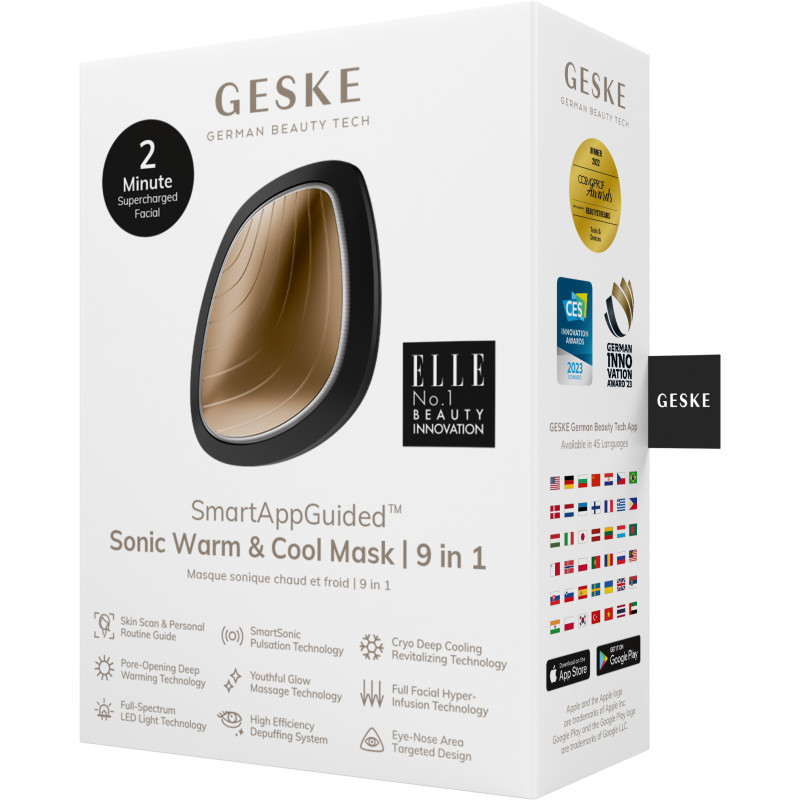 Ультразвукова маска тепло та холод GESKE Sonic Warm&Cool Mask gray