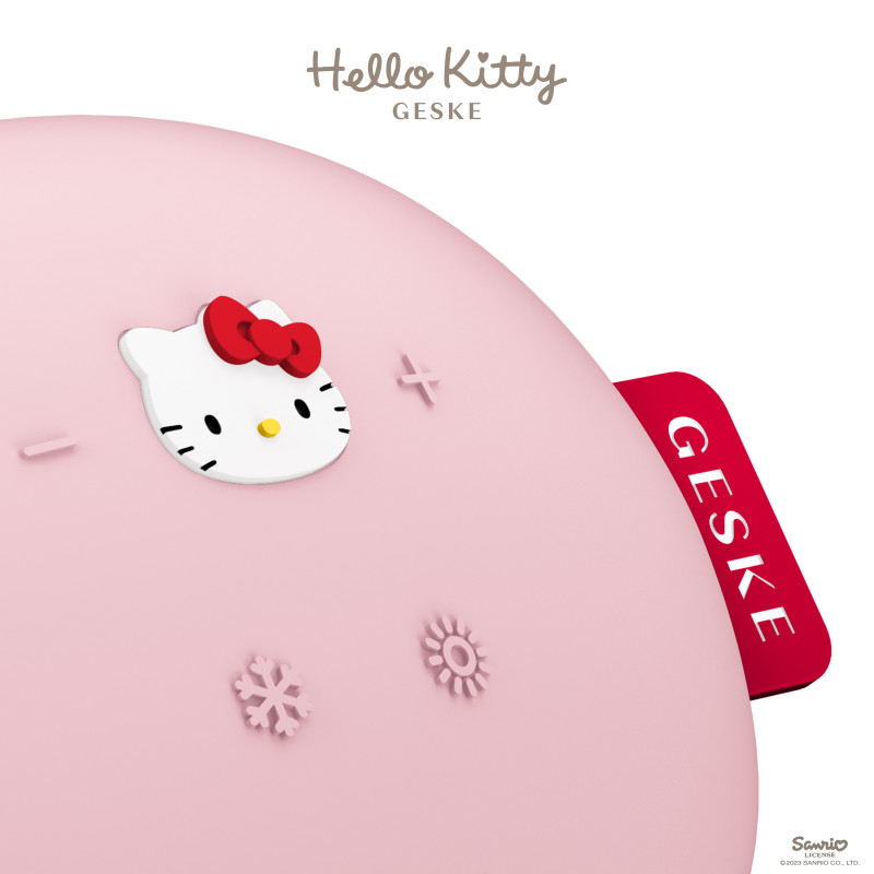 Ультразвукова маска тепло та холод GESKE Sonic Warm&Cool Mask by Hello Kitty pink