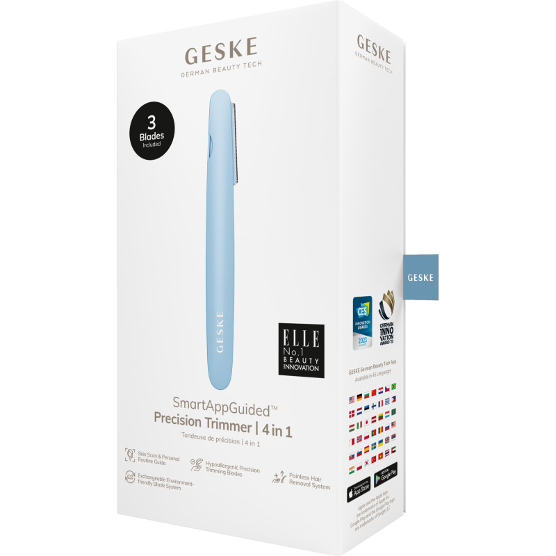 Тример GESKE Precision Trimmer 4 в 1 aquamarine