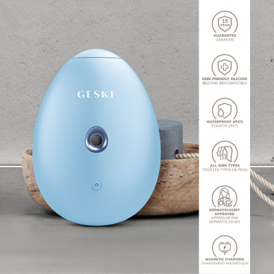 Електронний освіжувач для зволоження обличчя GESKE Facial Hydration Refresher 4 в 1 aquamarine