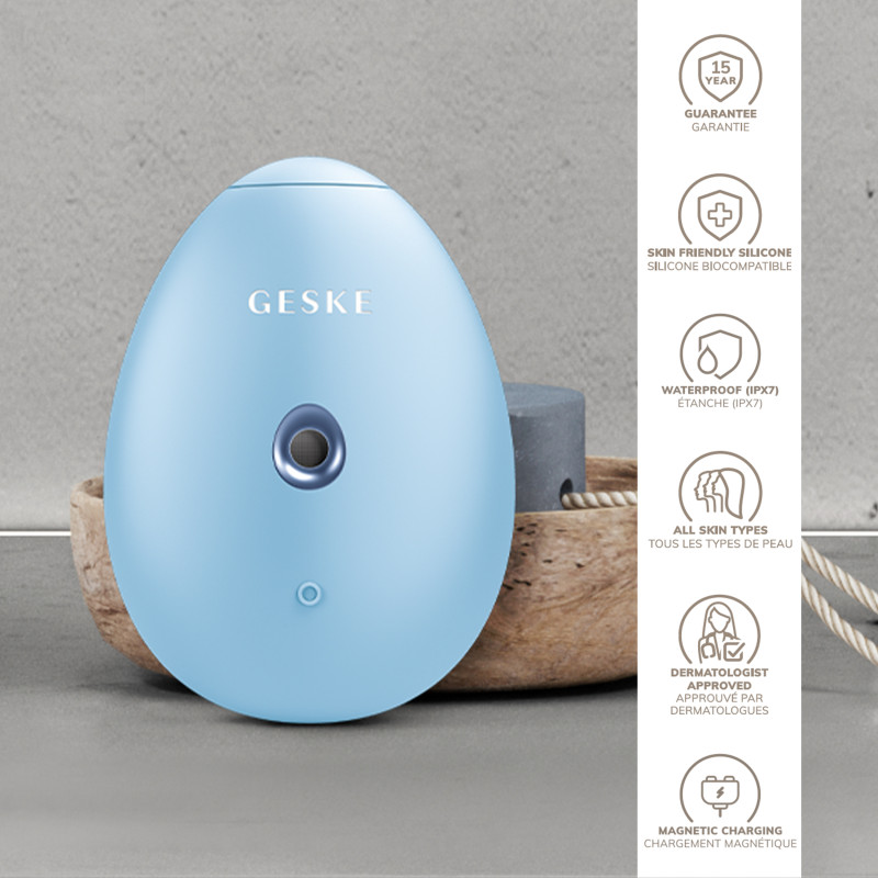 Електронний освіжувач для зволоження обличчя GESKE Facial Hydration Refresher 4 в 1 aquamarine