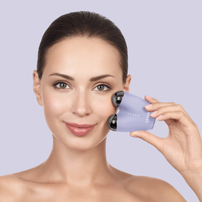 Мікрострумовий підтягувач обличчя GESKE MicroCurrent Face-Lifter purple