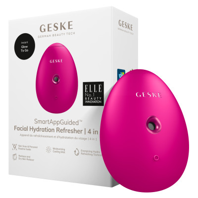 Електронний освіжувач для зволоження обличчя GESKE Facial Hydration Refresher 4 в 1 magenta