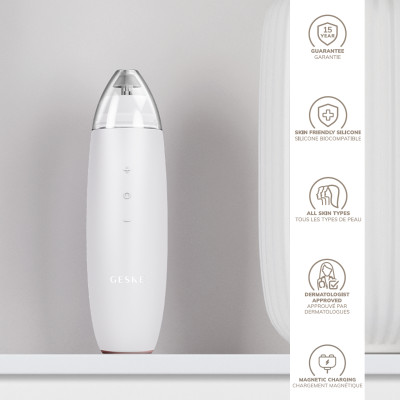 Мікродермабразійний пристрій для видалення чорних цяток GESKE MicroDermabrasion Blackhead Remover 7 в 1 starlight