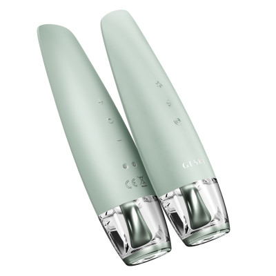 Антивіковий LED-випромінювач для відновлення шкіри обличчя GESKE Anti-Aging Skin Renewer 9 в 1 green