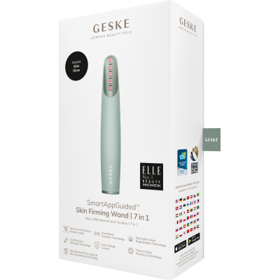 Пристрій для зміцнення і тонізації шкіри обличчя GESKE Skin Firming Wand green