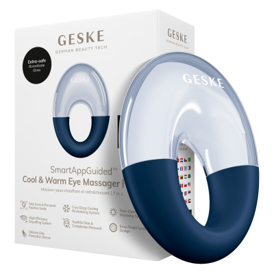 Масажер для очей GESKE Cool&Warm Eye Massager 7 в 1 midnight