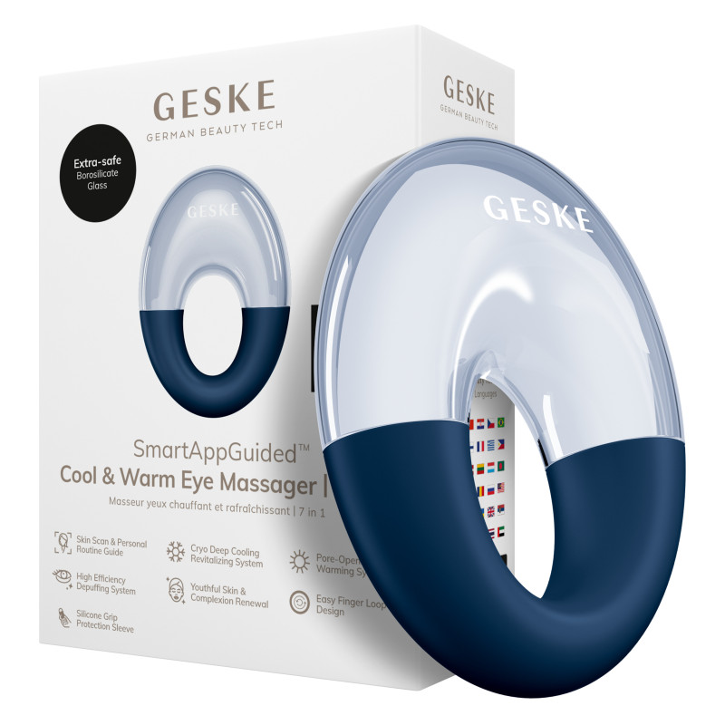 Масажер для очей GESKE Cool&Warm Eye Massager 7 в 1 midnight