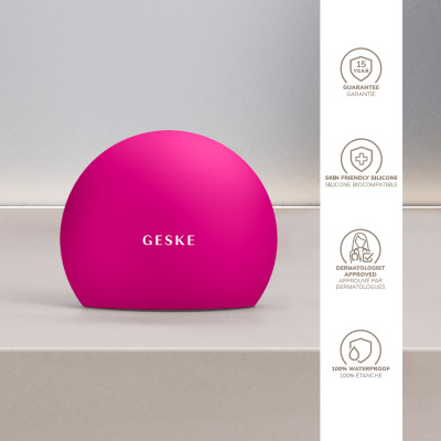 Пристрій для збільшення обʼєму губ GESKE Lip Volumizer&Booster 4 в 1 Big magenta