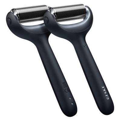 Електронний ролер для обличчя та тіла з мікроголками GESKE MicroNeedle Face&Body Roller black