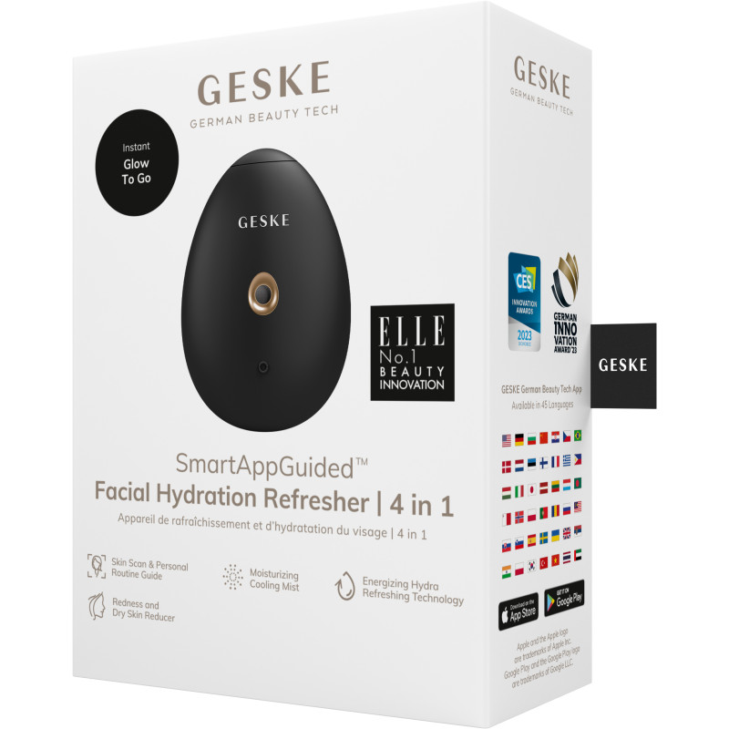 Електронний освіжувач для зволоження обличчя GESKE Facial Hydration Refresher gray