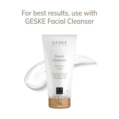 Антивіковий LED-випромінювач для відновлення шкіри обличчя GESKE Anti-Aging Skin Renewer 9в1, gray