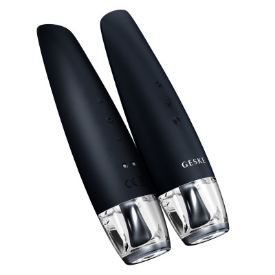 Антивіковий LED-випромінювач для відновлення шкіри обличчя GESKE Anti-Aging Skin Renewer 9 в 1 black