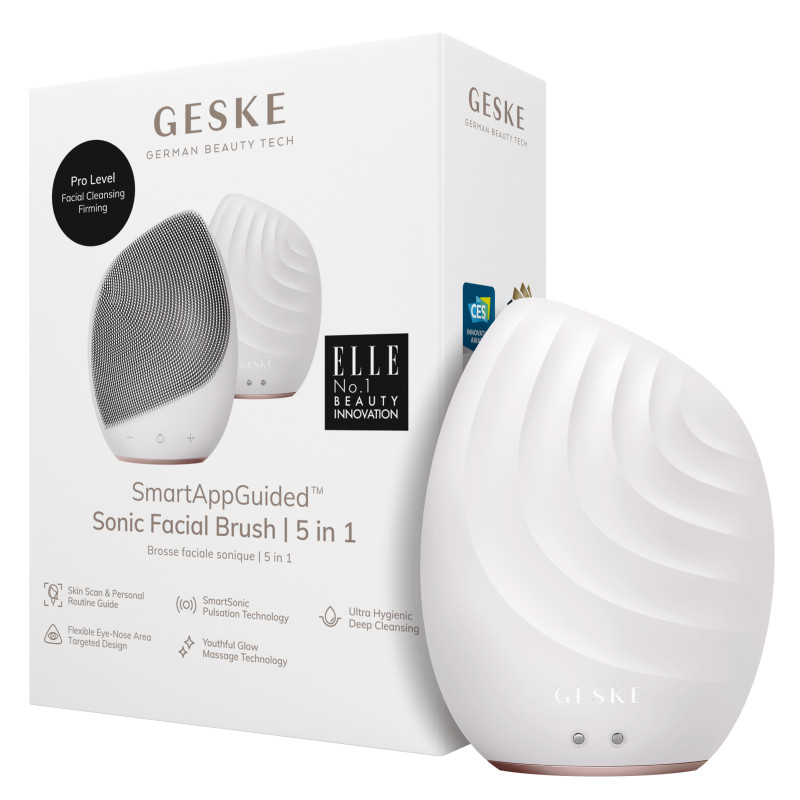 Електронна ультразвукова щітка для обличчя GESKE Sonic Facial Brush starlight