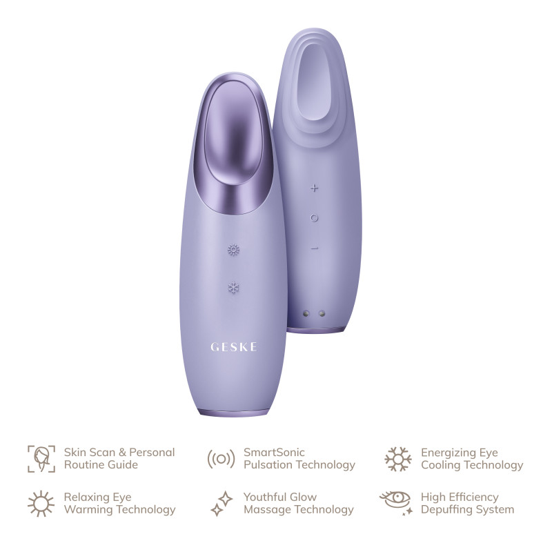 Енерджайзер для очей GESKE Warm&Cool Eye Energizer 6 в 1 purple