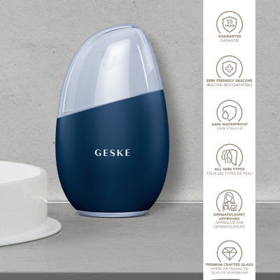 Масажер для обличчя GESKE Cool&Warm Eye and Face Massager 7 в 1 midnight