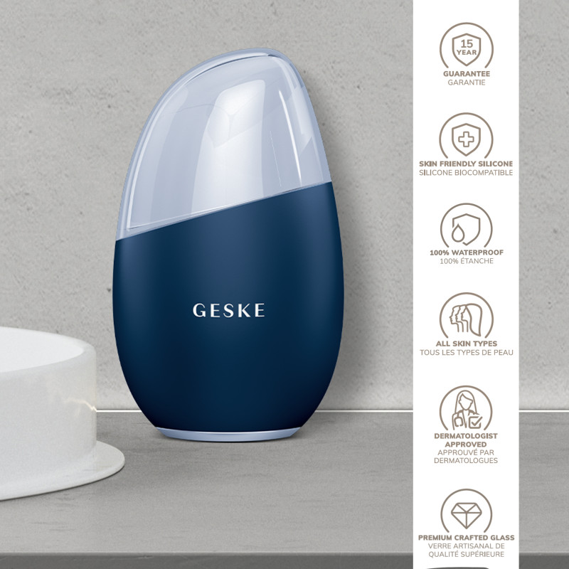 Масажер для обличчя GESKE Cool&Warm Eye and Face Massager 7 в 1 midnight