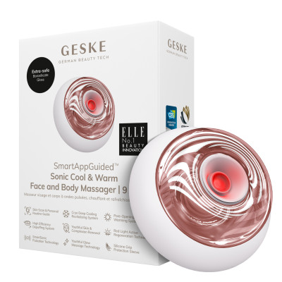 Масажер для обличчя та тіла GESKE Sonic Cool&Warm Face and Body Massager starlight
