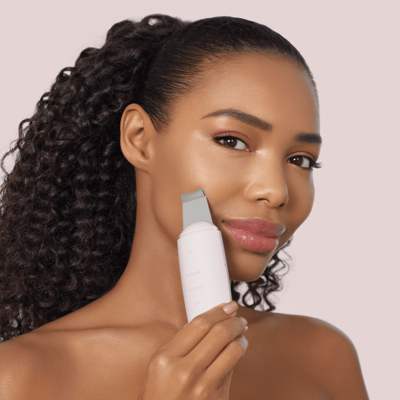 Мікрострумовий скрабер для шкіри та усунення чорних точок GESKE MicroCurrent Skin Scrubber&Blackhead Remover 9 в 1 starlight