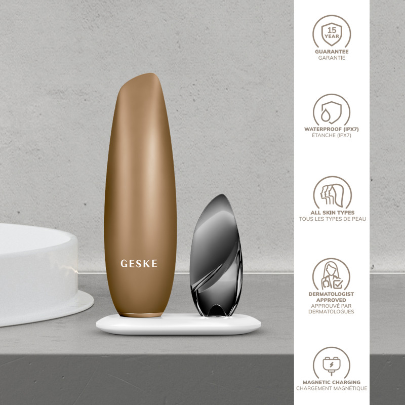 Безконтактна магнітна пілінг-маска GESKE Touchless Magnetic Peeling Mask 5 в 1 gray