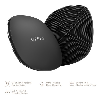 Щітка для обличчя GESKE Facial Brush gray