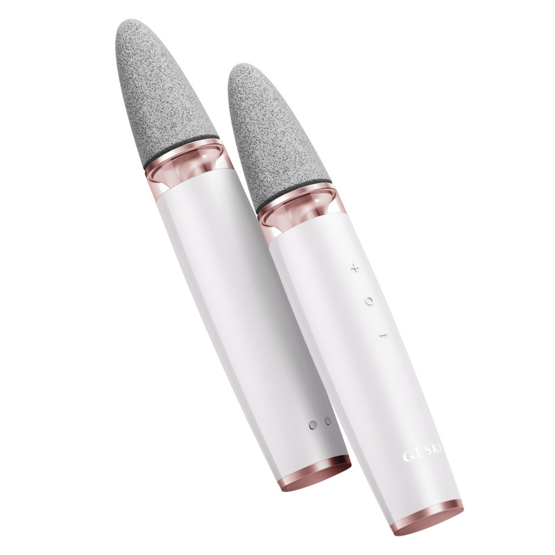 Шліфувальна пилка для стоп з додатковими насадками GESKE Electric Pumice Foot Smoothing Multi-Pen 8 в 1 starlight